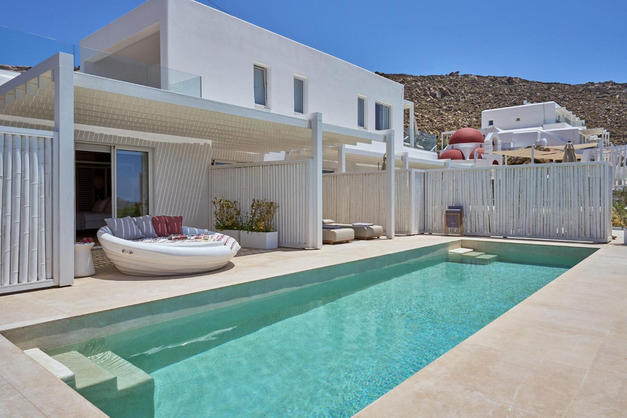 فندق Once In Mykonos - Designed For Adults أورنوس المظهر الخارجي الصورة
