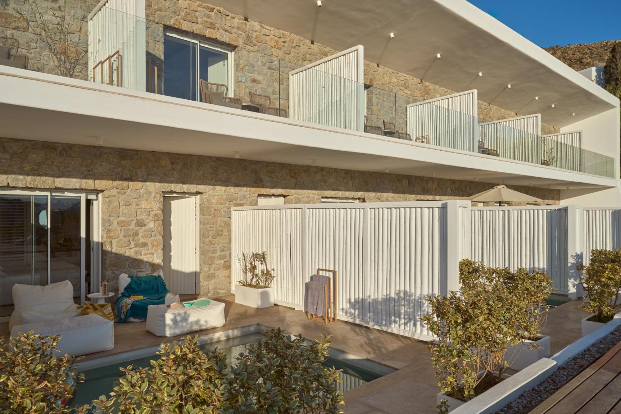 فندق Once In Mykonos - Designed For Adults أورنوس الغرفة الصورة